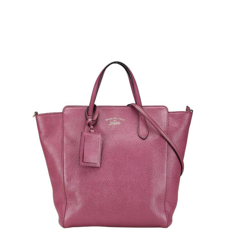 GUCCI（グッチ） ハンドバッグ ショルダーバッグ トート 2WAY パープル 