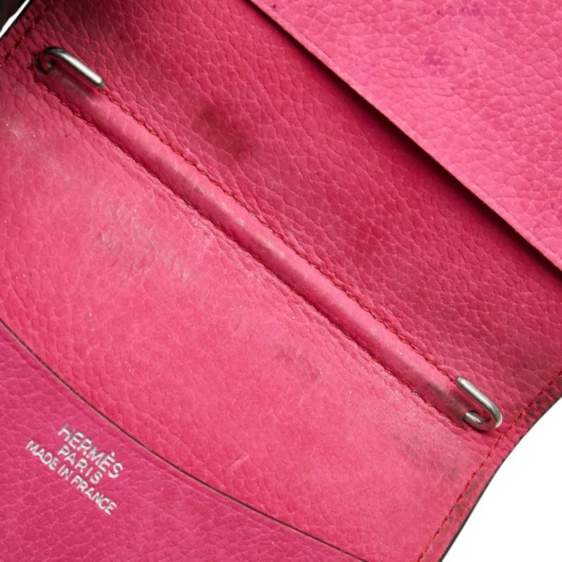 HERMES（エルメス） アジェンダPM 手帳カバー ピンク レザー