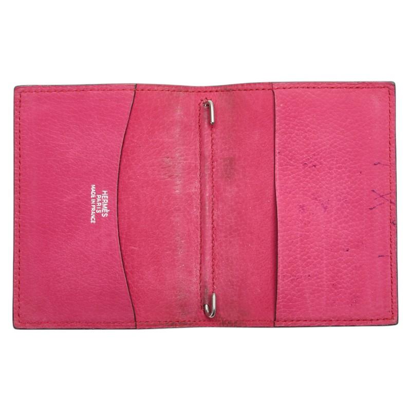 サ*ヤ様 エルメスHERMES ピンクレザー　アジェンダ手帳カバー箱付 HERMES（エルメス） アジェンダPM 手帳カバー ピンク レザー