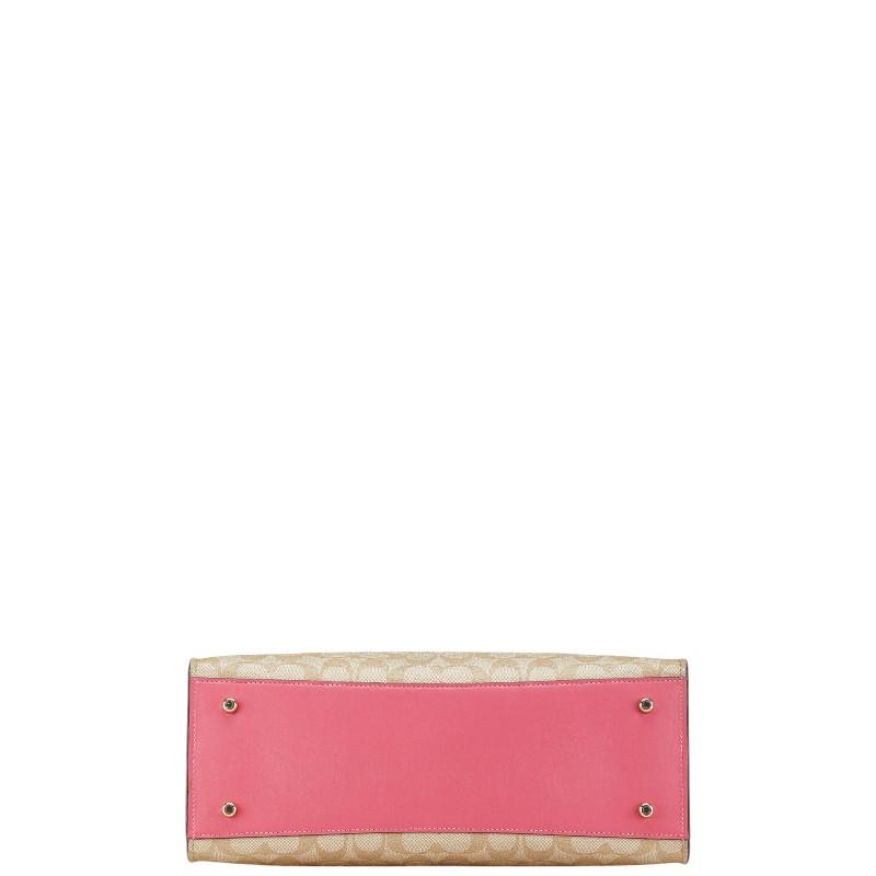 COACH（コーチ） シグネチャー ハンドバッグ ショルダーバッグ 2WAY 