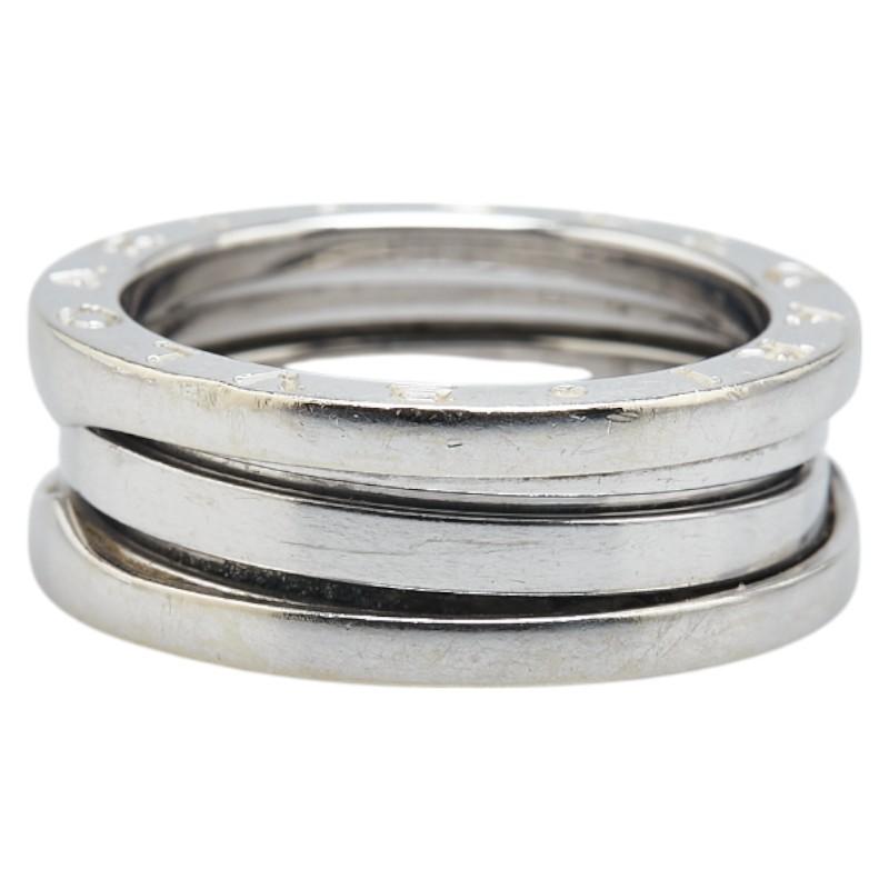 BVLGARI（ブルガリ） ビーゼロワン リング 指輪 #53 シルバー K18WG