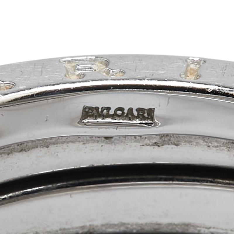 BVLGARI（ブルガリ） ビーゼロワン リング 指輪 #53 シルバー K18WG