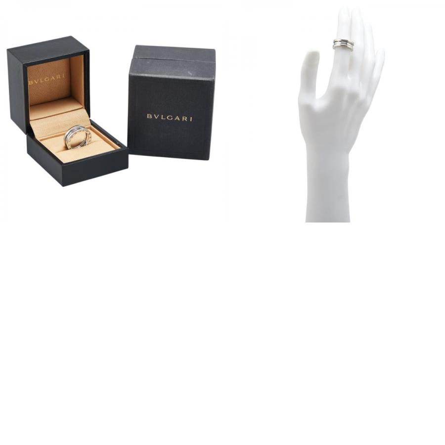 BVLGARI（ブルガリ） ビーゼロワン リング 指輪 #53 シルバー K18WG