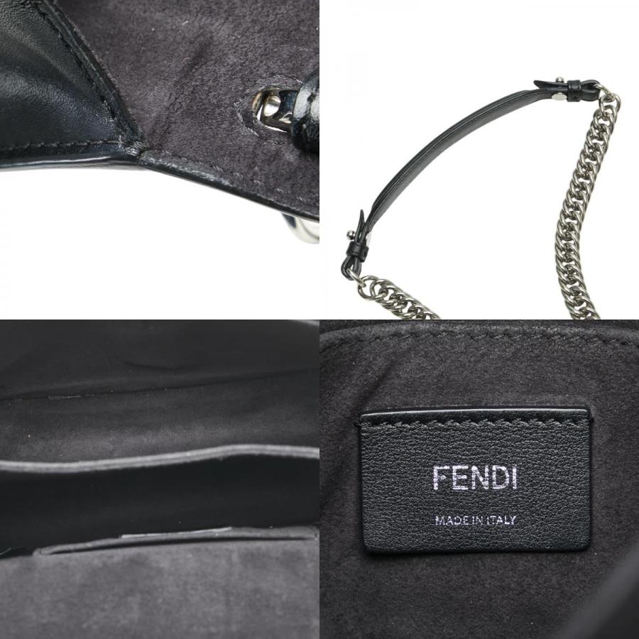 FENDI（フェンディ） キャナイ スモール 斜め掛け チェーン ショルダー 