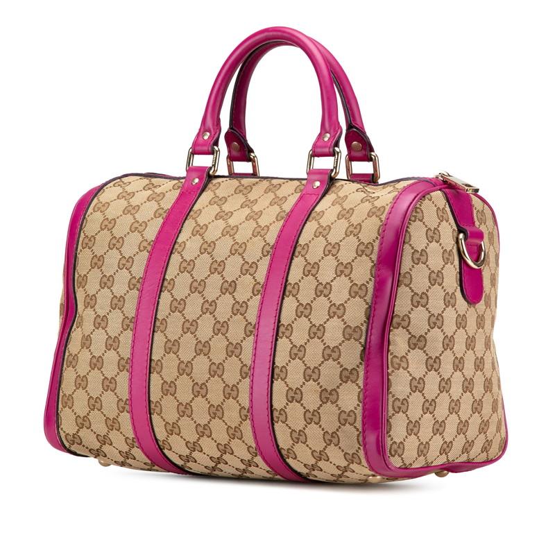 GUCCI（グッチ） GGキャンバス ボストンバッグ 247205 ベージュ 