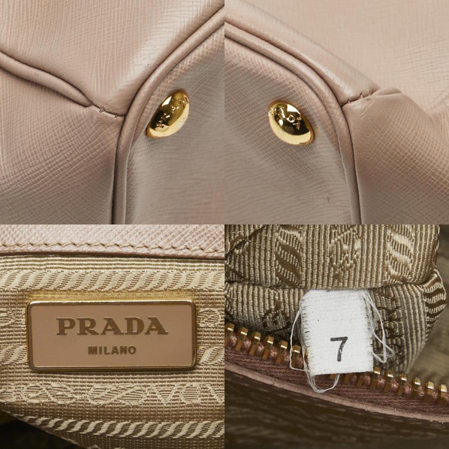 PRADA プラダ 三角ロゴプレート ガレリア ハンドバッグ