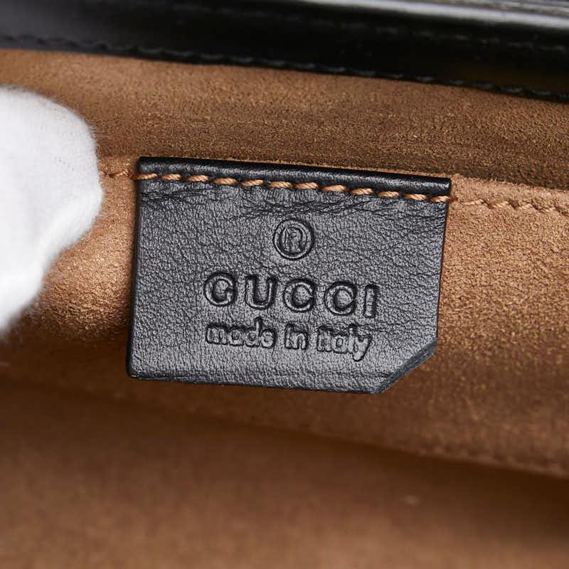 GUCCI（グッチ） GGスプリーム パドロック チェーン ショルダーバッグ 