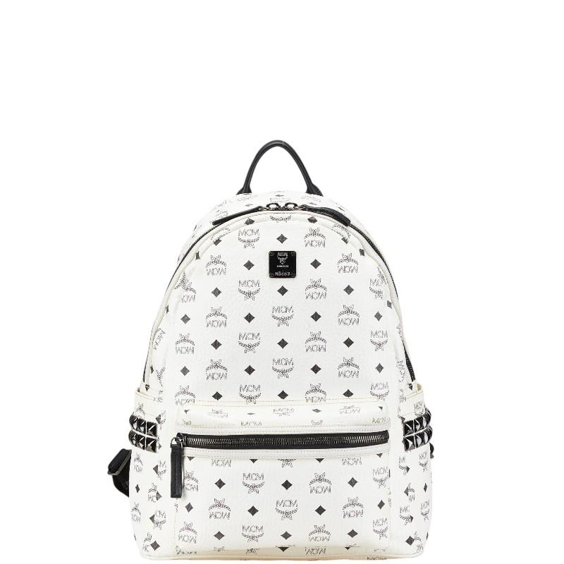 MCM エム シー ヴィセトス ロゴグラム スタッズ リュック バックパック  