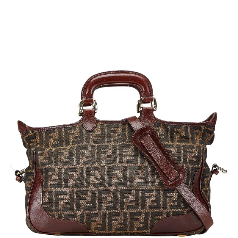FENDI（フェンディ） ズッカ ハンドバッグ ショルダーバッグ
