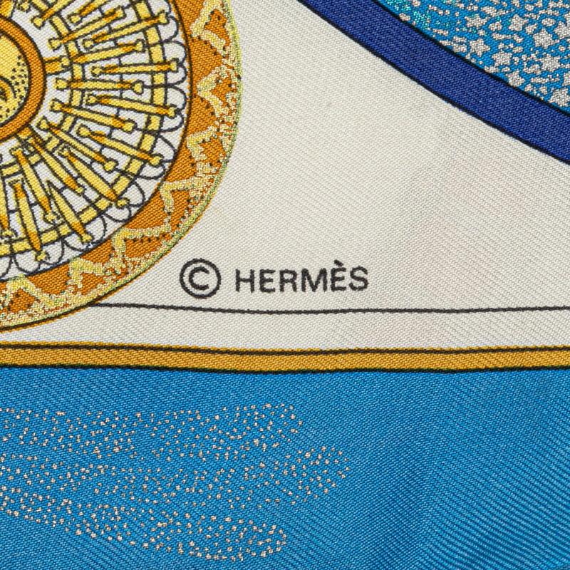 HERMES（エルメス） カレ45 FEUX DARTIFICE 技巧の炎 1987 スカーフ