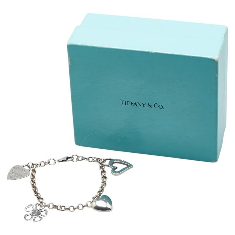 TIFFANY&Co. ティファニー 4チャーム リターン トゥ ブレスレット 