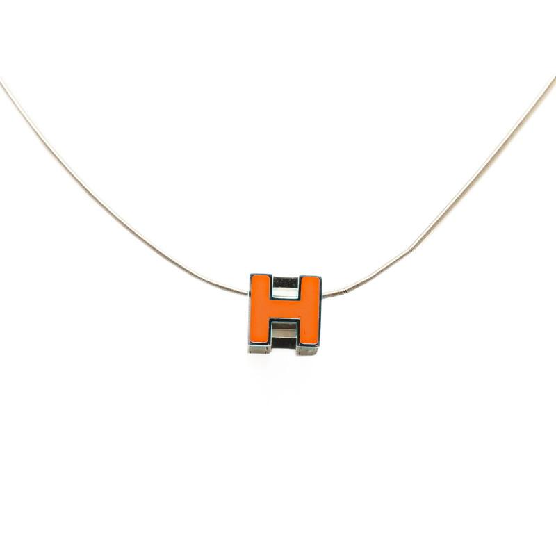 HERMES エルメス カージュドアッシュ Hキューブ ペンダント HERMES エルメス カージュドアッシュ Hキューブ ペンダント