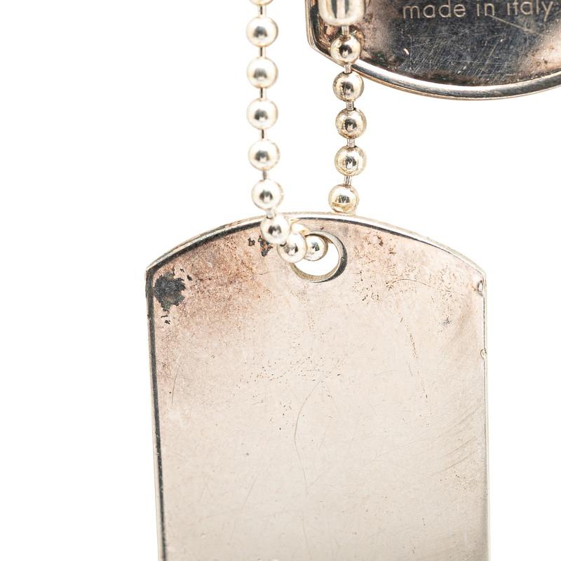 GUCCI（グッチ） ドッグタグ ボールチェーン ペンダントネックレス