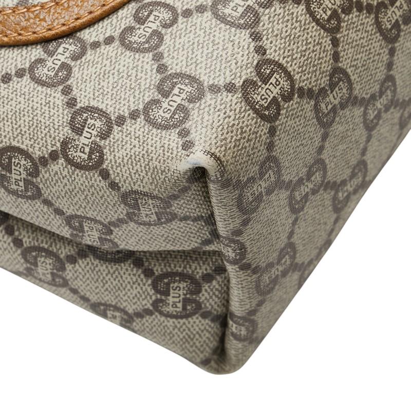 GUCCI グッチ オールドグッチ GGプラス シェリーライン トートバッグ  