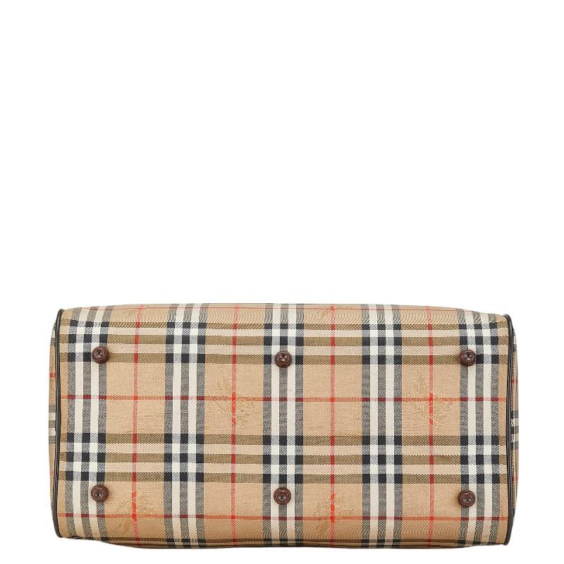 BURBERRYボストンバッグノバチェック 旅行かばんシャドーホースヴィンテージ BURBERRY バーバリー ノバチェック シャドーホース ボストン