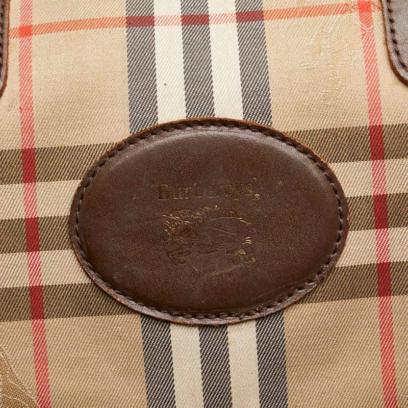 BURBERRY バーバリー ノバチェック シャドーホース ボストン