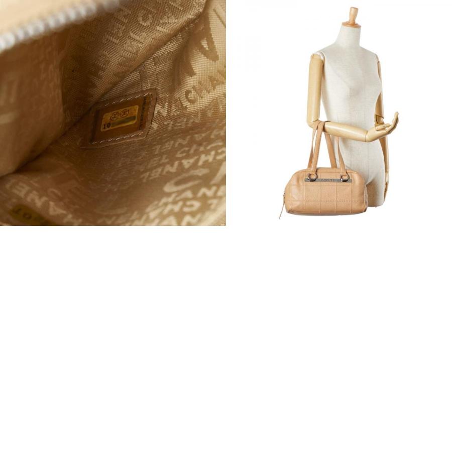 CHANEL（シャネル） チョコバー ミニボストンバッグ ワンショルダー