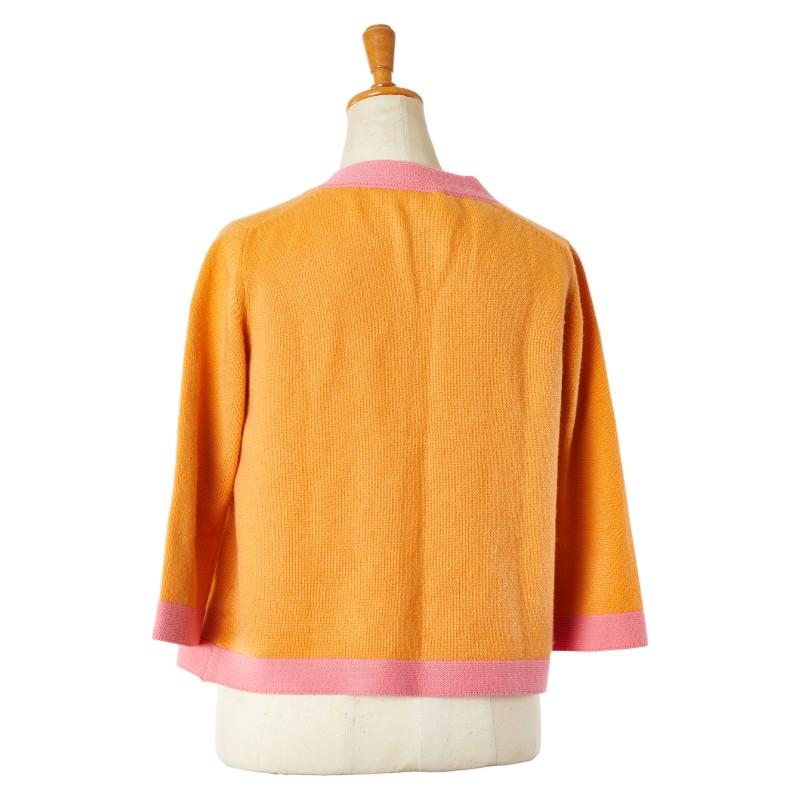 CHANEL（シャネル） ココマーク カーディガン サイズ:38 オレンジ 
