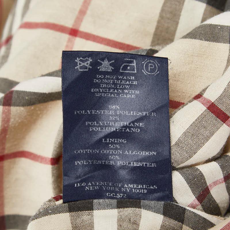 イタリア製生地★ショート丈★バーバリーロンドン★ステンカラースプリングコート美品 BURBERRY バーバリー ステンカラーコート スプリングコート