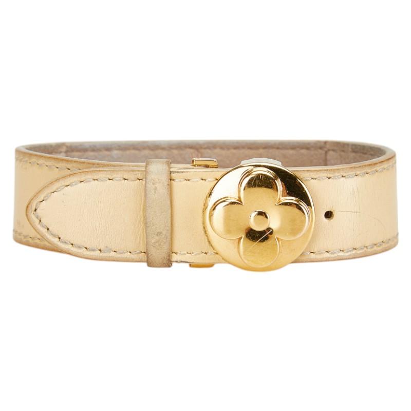 ルイヴィトン M64448 ヴー グッドラック ブレスレット バングル ブラウン LOUIS VUITTON - ルイヴィトン♦︎ブラレス ヴー グッドラック
