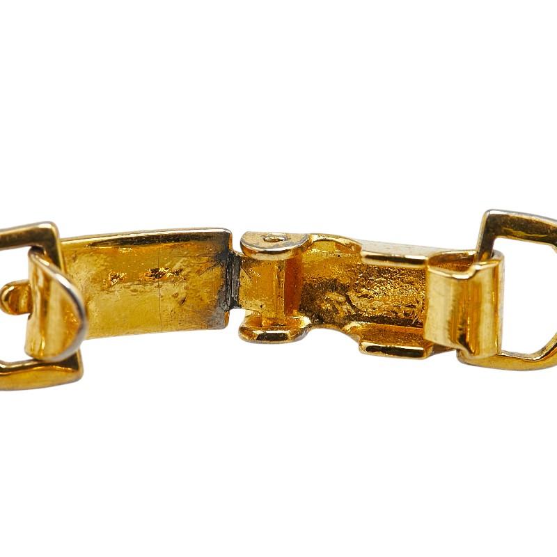 【美品】セリーヌ　チェーン　ブレスレット　ゴールド　アクセサリー　492 セリーヌ 人気 トリオンフ グルメット チェーンブレスレット