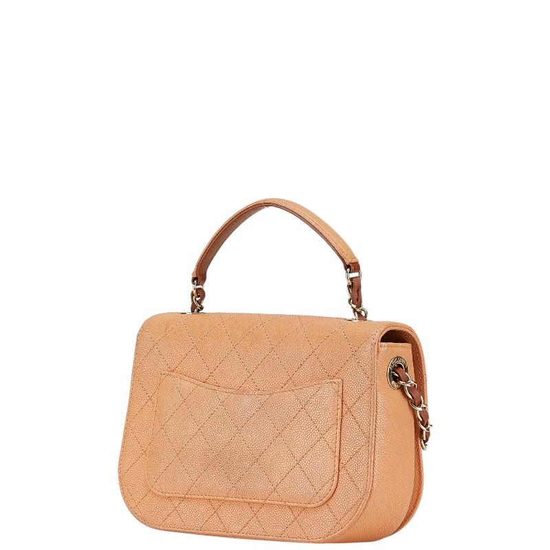 CHANEL シャネル ハーフココ チェーン トップハンドルバッグ