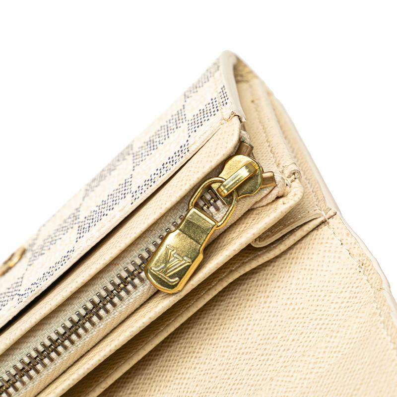 LOUIS VUITTON ルイ ヴィトン ダミエ アズール ポルトフォイユ