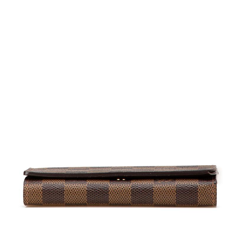 LOUIS VUITTON ルイ ヴィトン ダミエ トレゾール 二つ折り財布