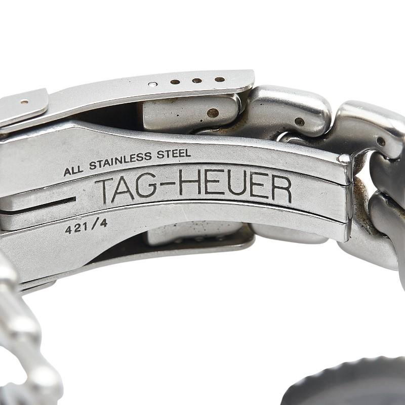 グ*ン様 TAG Heuer タグ・ホイヤー　セル　 シルバー時計　S99.20 タグホイヤー セル 腕時計 S99.206K クオーツ グレー文字盤 ステンレス