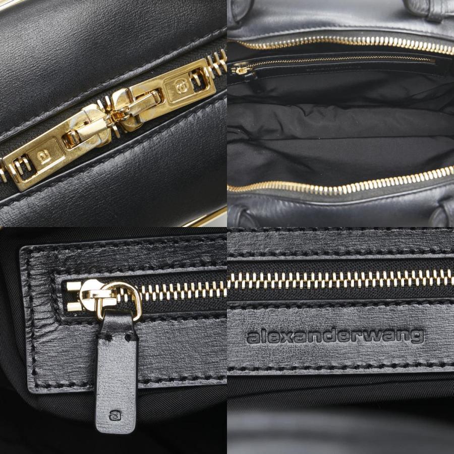 alexanderwang（アレキサンダー・ワン） ハンドバッグ ブラック レザー 