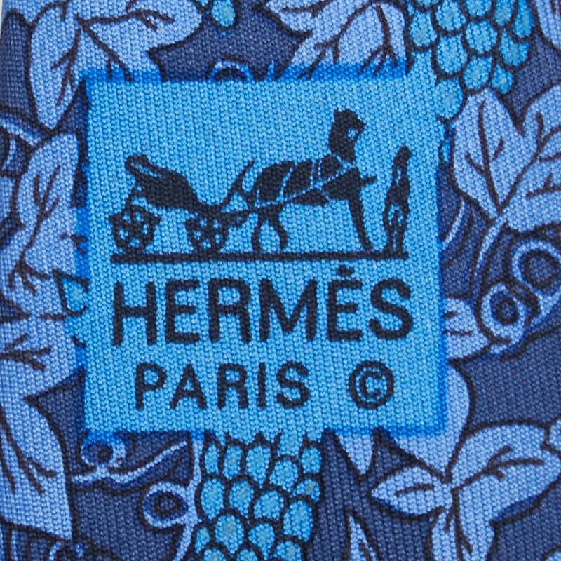 【世界最高峰ネクタイ✨️美品✨️】HERMES ブルー系 総柄 世界最高峰ネクタイ✨️美品✨️】HERMES ブルー系 総柄 【公式通販】