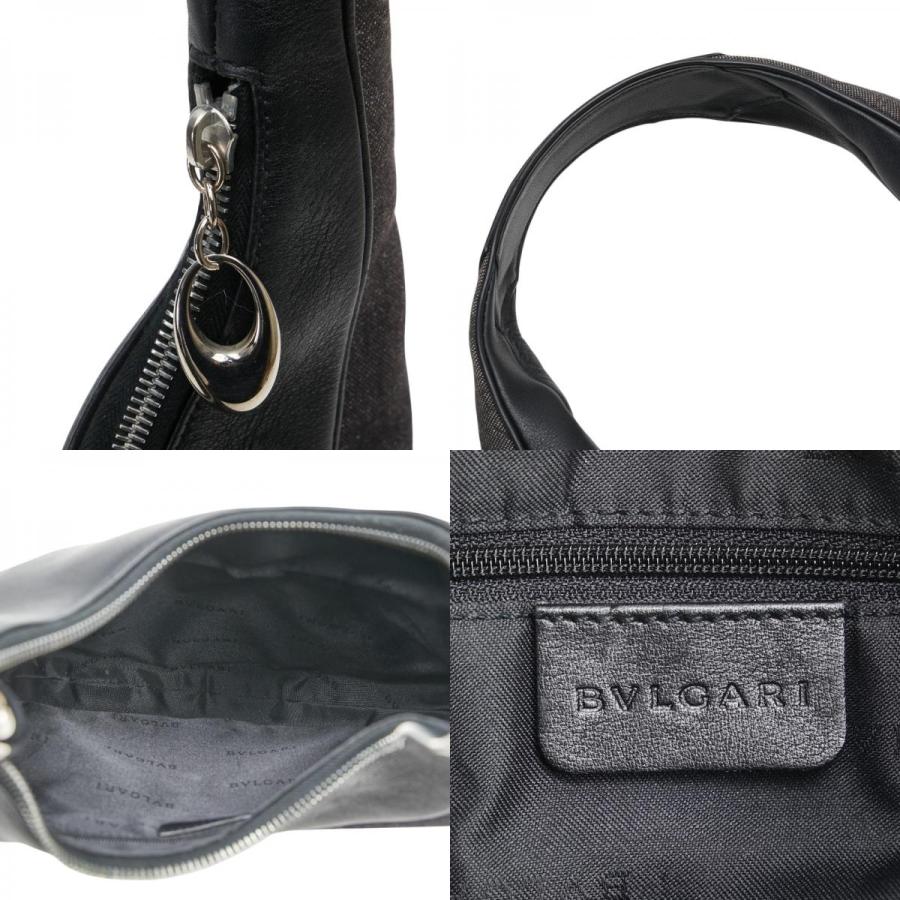 ブルガリ アスコット ロゴマニア ハンドバッグ ワンショルダーバッグ  