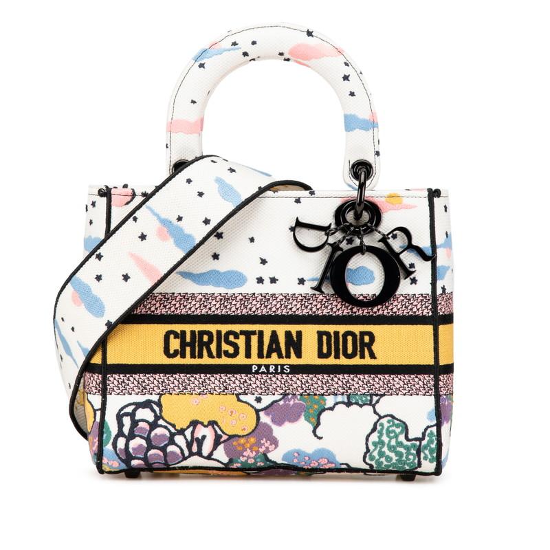 Dior ディオール☆レディ D-ライト ミディアムバッグ ショルダー ディオール Lady D-Lite ミディアム ハンドバッグ ショルダー