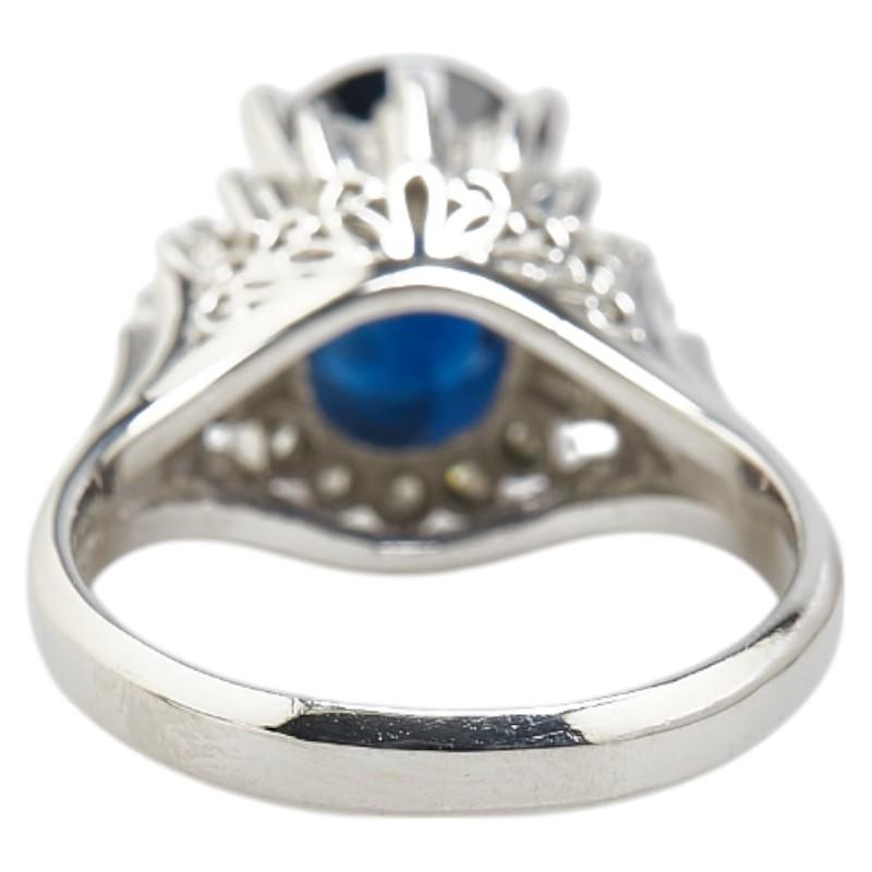 Pt900 プラチナ ブルーサファイア1.92ct ダイヤ0.46ct リング Pt900 プラチナ ブルーサファイア1.92ct ダイヤ0.46ct リング