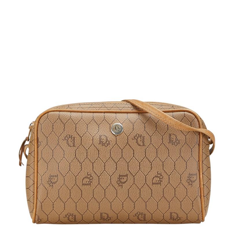 ディオール ハニカム PVCレザー ショルダーバッグ 