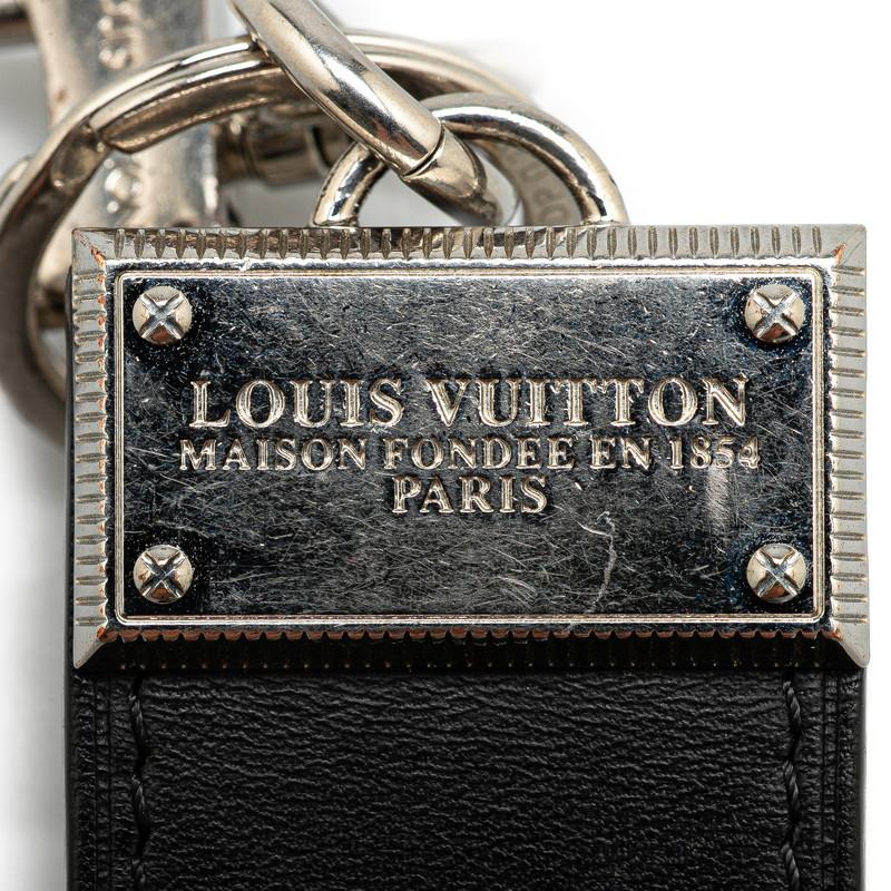 LOUIS VUITTON ルイ ヴィトン ポルト クレ グルーヴ キーホルダー  
