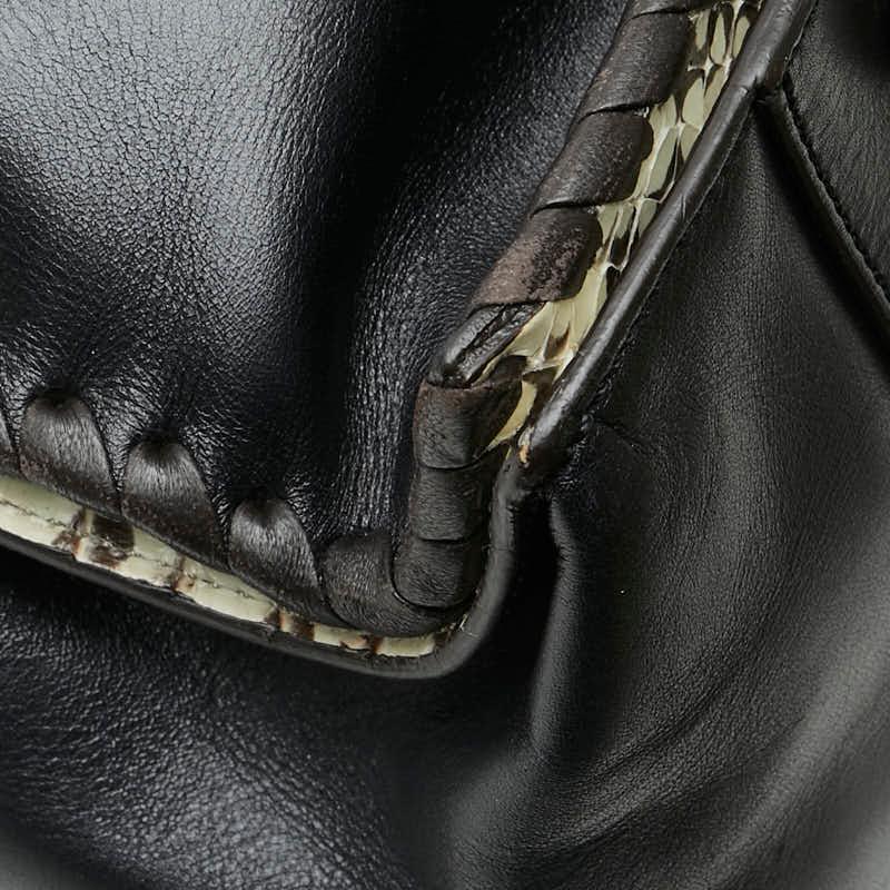 LOEWE ロエベ アマソナ ステッチ パイソン ハンドバッグ トート LOEWE ロエベ アマソナ ステッチ パイソン ハンドバッグ トート