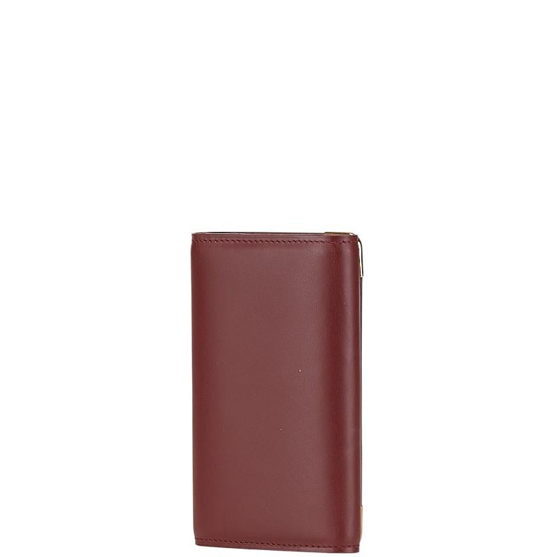 Cartier カルティエ マストライン 6連 キーケース ボルドー