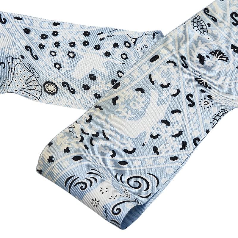 HERMES（エルメス） ツイリー Peuple du Vent 風の民 スカーフ ライト