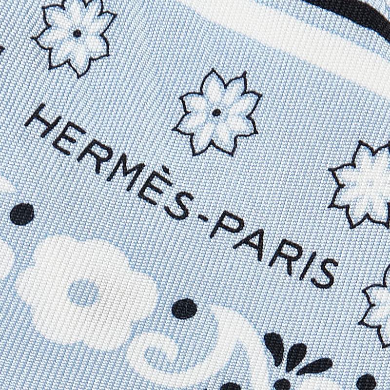 HERMES（エルメス） ツイリー Peuple du Vent 風の民 スカーフ ライト