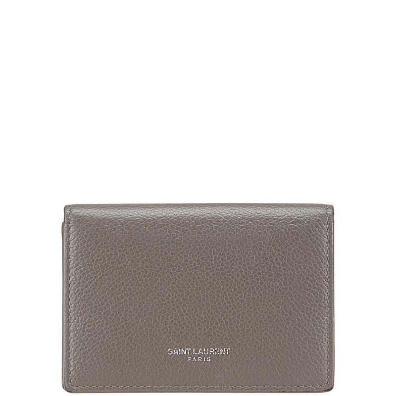 ASUS サンローラン カードケース パスケース 468994 グレー