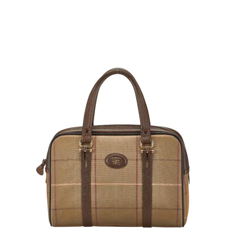 Burberry ボストンバッグ　シャドウホース BURBERRY（バーバリー） チェック シャドーホース ハンドバッグ ミニ