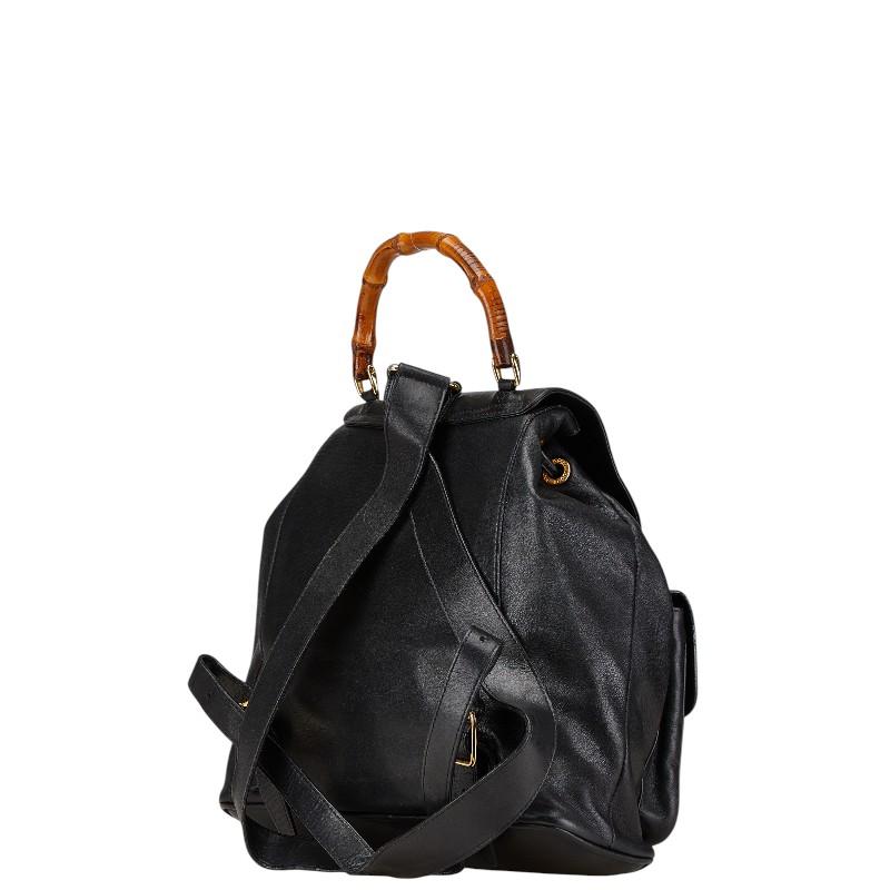 GUCCI グッチ バンブー リュック バックパック 003 2058 0016 ブラック 