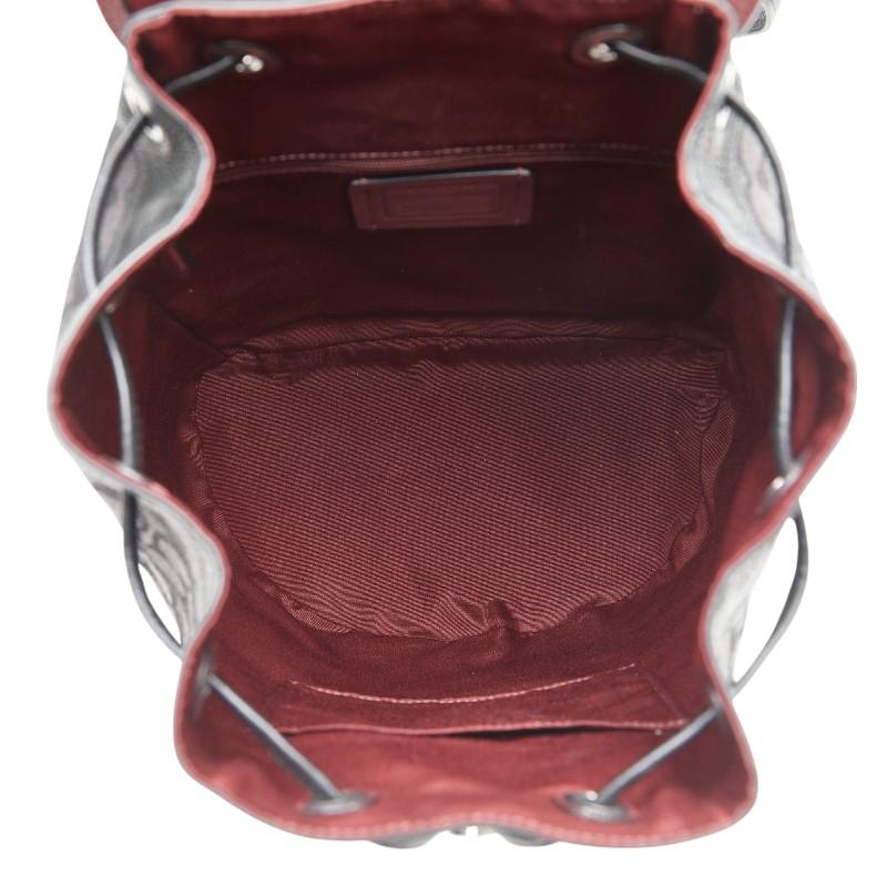 【極美品】コーチ スムース カーブレザー リュックサック レザー シグネチャー 極美品】コーチ スムース カーブレザー リュックサック レザー