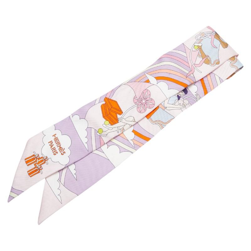 HERMES エルメス ツイリー CARRES VOLANTS 空飛ぶカレ スカーフ 