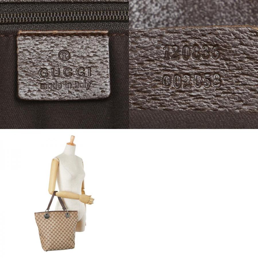 GUCCI グッチ GGキャンバス トートバッグ 120836 ベージュ GUCCI グッチ GGキャンバス トートバッグ 120836 ベージュ