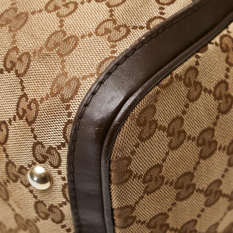 GUCCI（グッチ） GGキャンバス シェリーライン ボストンバッグ