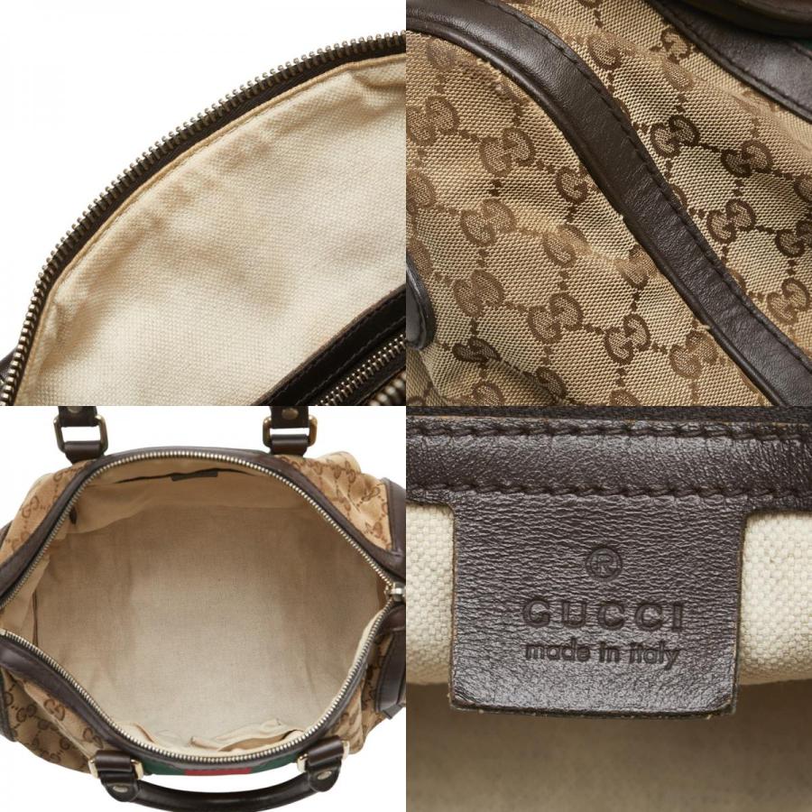 GUCCI（グッチ） GGキャンバス シェリーライン ボストンバッグ