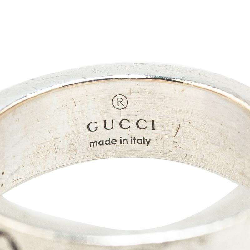 GUCCI グッチ GGゴースト リング 指輪 SV925 シルバー GUCCI グッチ GGゴースト リング 指輪 SV925 シルバー