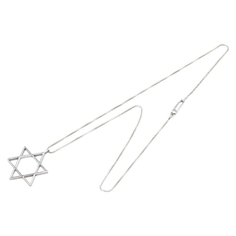 GUCCI グッチ 六芒星 スター ヘキサグラム モチーフ ネックレス